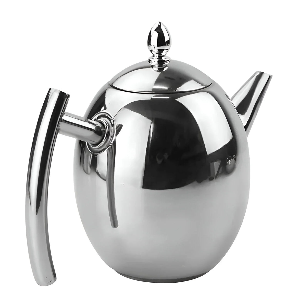 Teapot Stainless Steel Integrated Strainer 33 Ounces