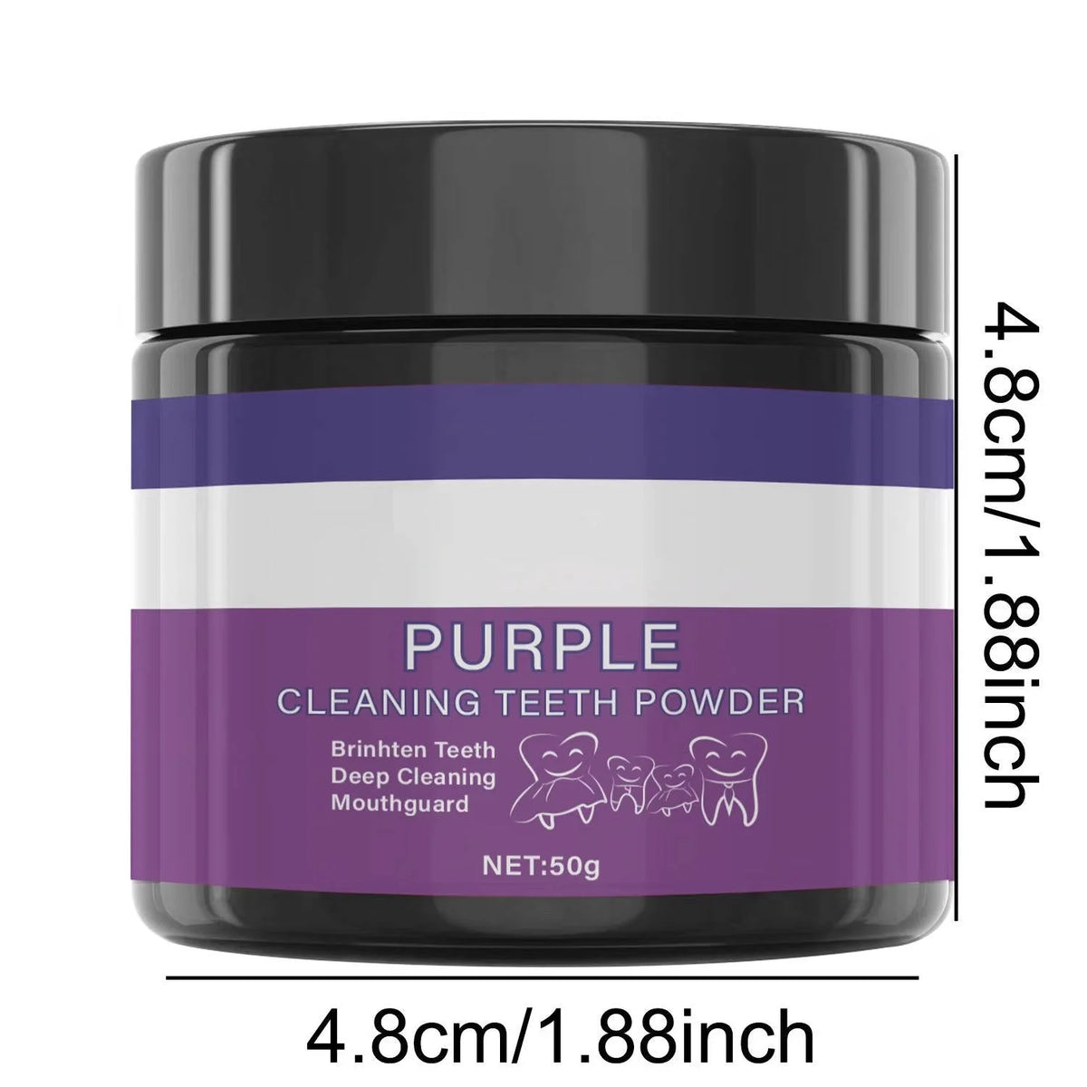Teeth Whitening Powder Baking Soda & Pearl Essence Sulfate-Free