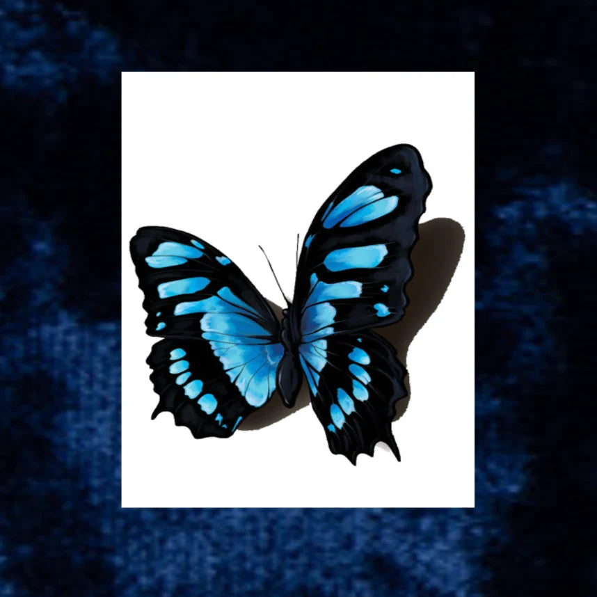 Temporary Tattoo Realistic 3D Shading Water-Activated Transfer