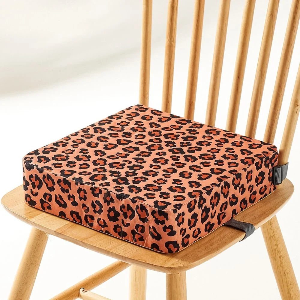 Toddler Booster Seat Adjustable Height & Foldable Removable Cover