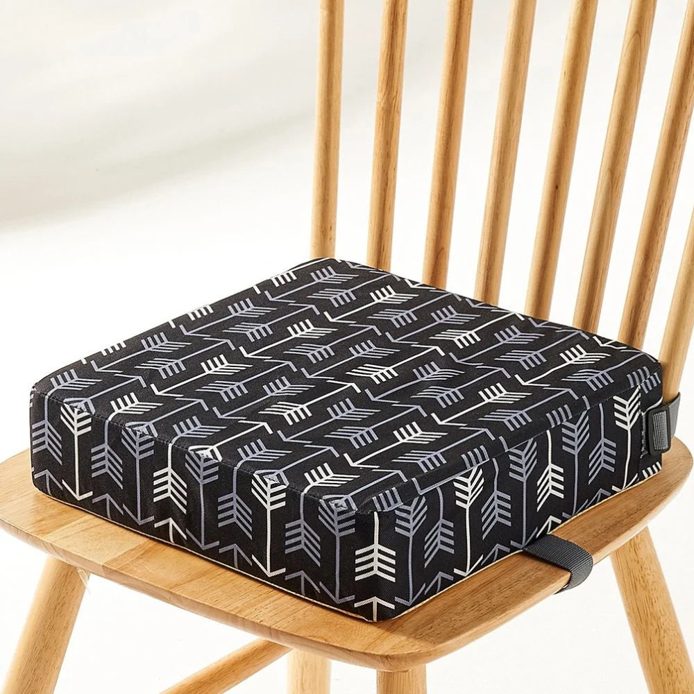 Toddler Booster Seat Adjustable Height & Foldable Removable Cover