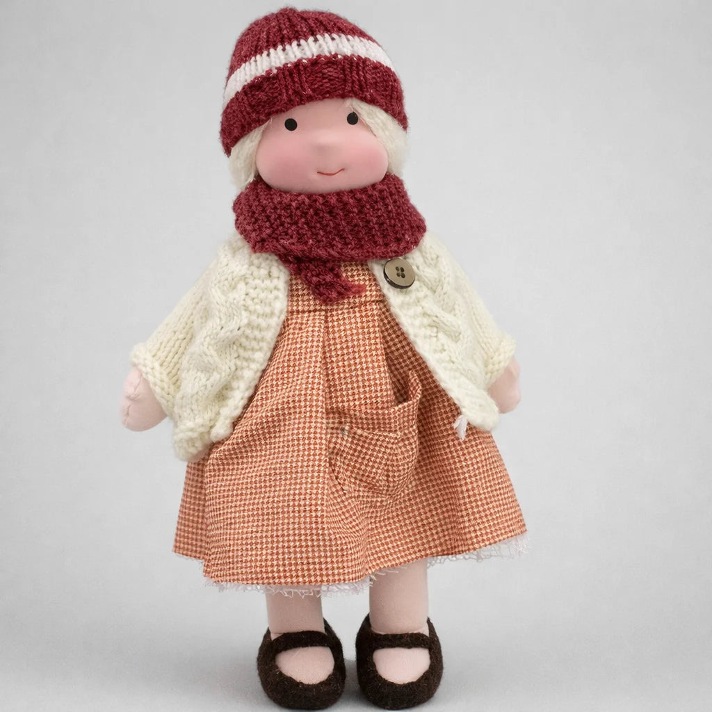 Toddler Cuddly Doll Hypoallergenic Cotton & Wool Stuffing