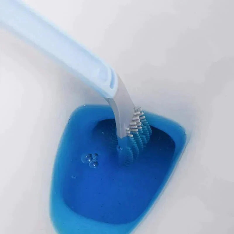 Toilet Brush Self-Rinsing Sealed Container Odor-Free