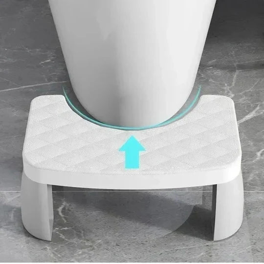 Toilet Squat Stool Slip-Resistant Compact Lightweight