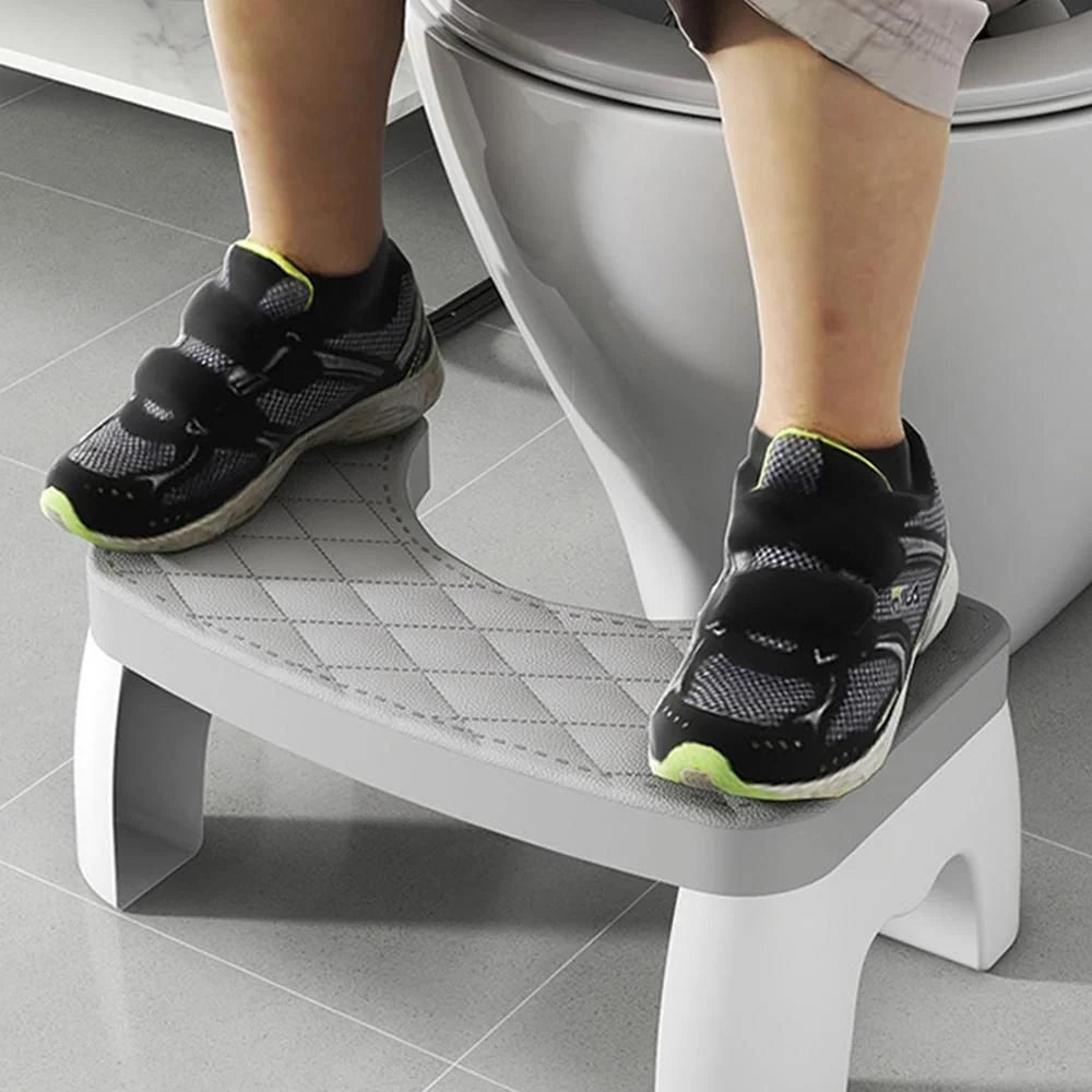Toilet Stool Compact Non-Slip Ergonomic Design