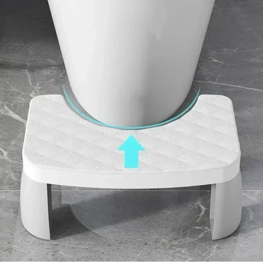 Toilet Stool Compact Non-Slip Ergonomic Design