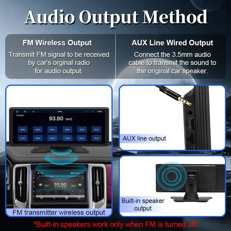 Touchscreen Car Stereo 10.26 Inch Wireless Pairing & Backup Camera