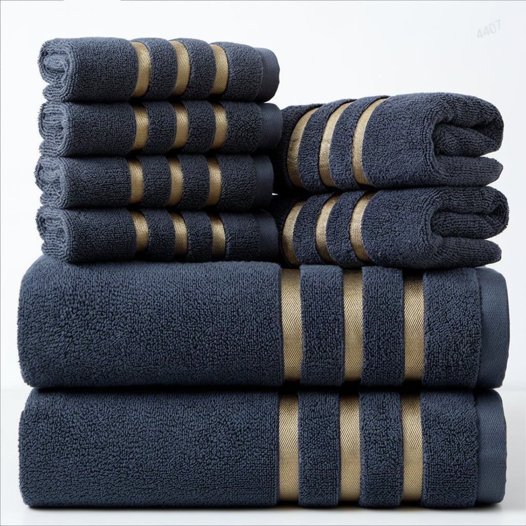 Towel Set Soft Absorbent 8-Piece Set