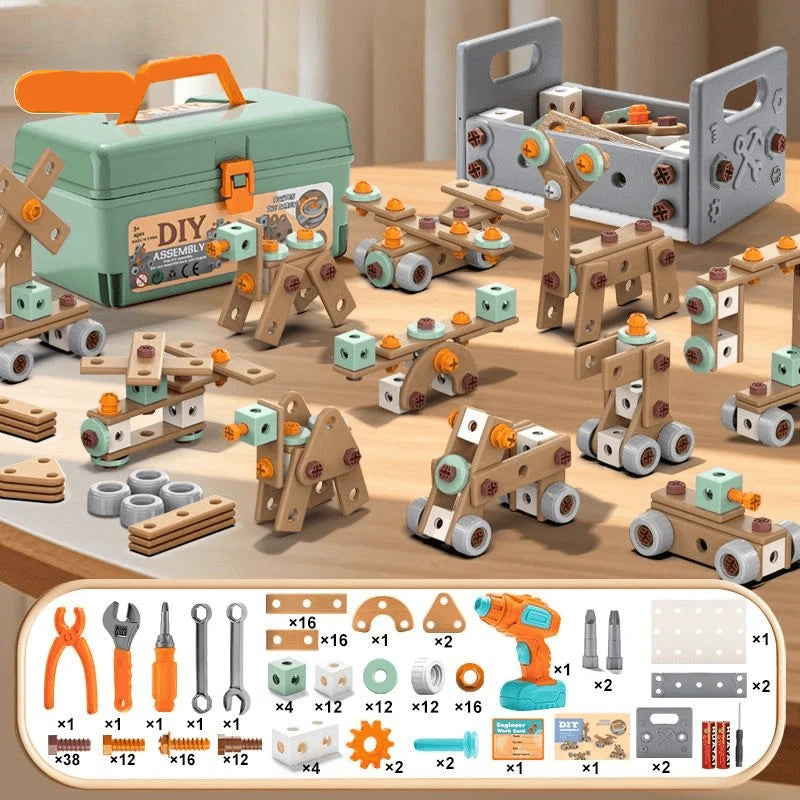 Toy Tool Set ABS Plastic Pretend Play