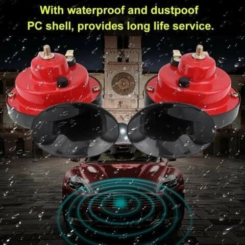 Train Horn Built-In Mini Compressor 300 dB