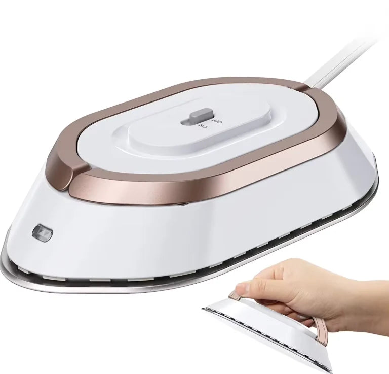 Travel Iron Rapid Heating Foldable Handle Dry & Wet Modes