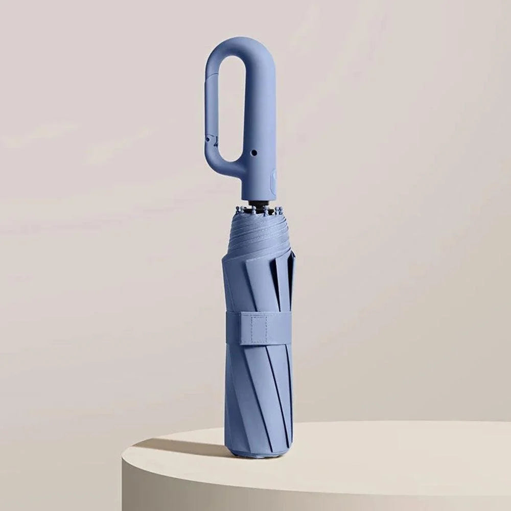 Travel Umbrella Compact Folding One-Touch Automatic Wind-Resistant Frame