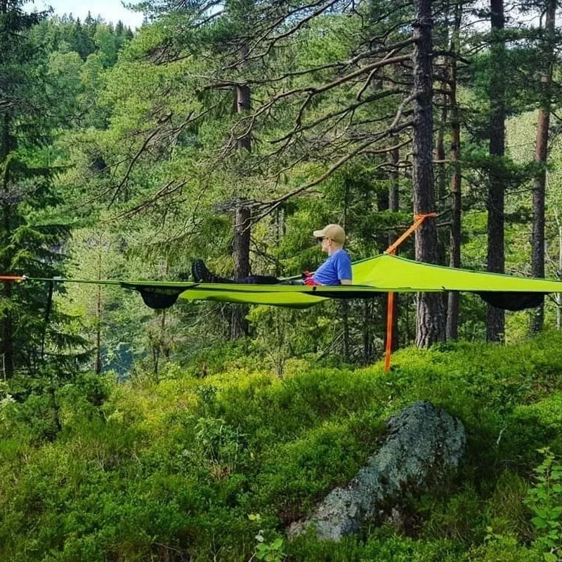 Triangle Hammock Three-Point Suspension Nylon Spacious
