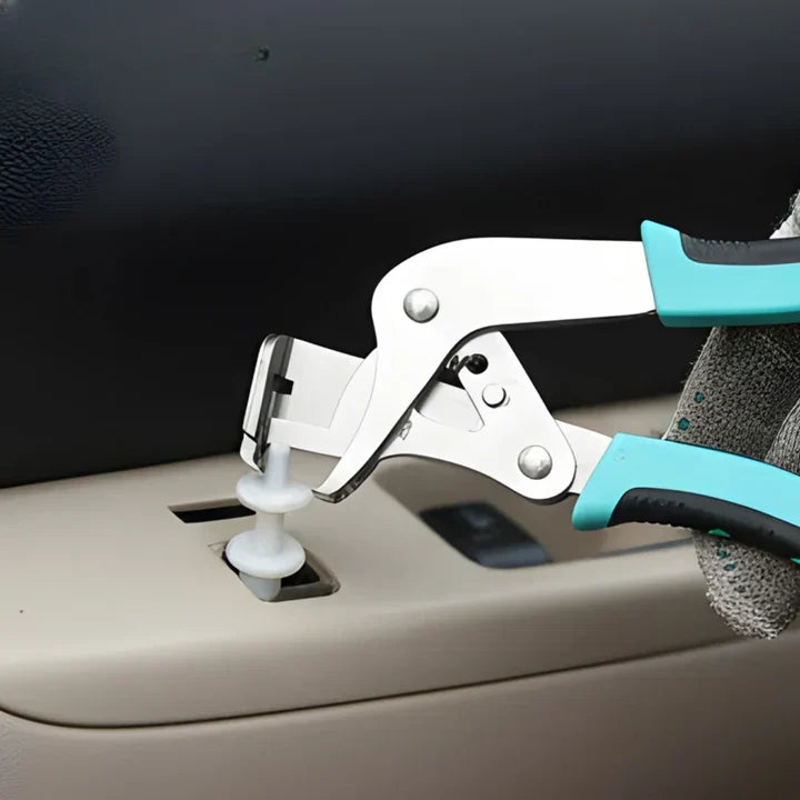 Trim Clip Pliers Stainless Steel Precision Jaws Non-Slip Handle