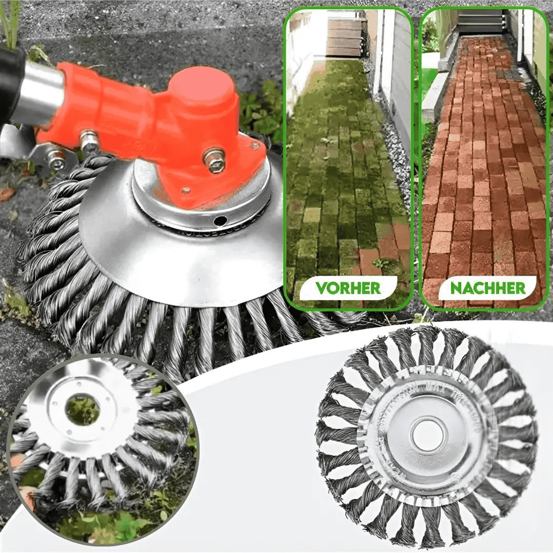 Trimmer Head Braided Carbon Steel Tool-Free Universal Fit