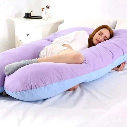 U-Shaped Full Body Pillow Adjustable Shredded Memory Foam