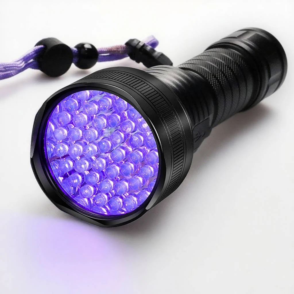 UV Flashlight 51 LED Rechargeable Pet Stain Detector