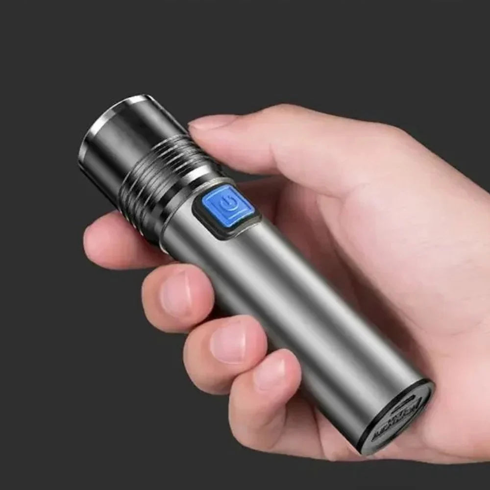 UV Flashlight Stain Detection Adjustable Zoom Rechargeable