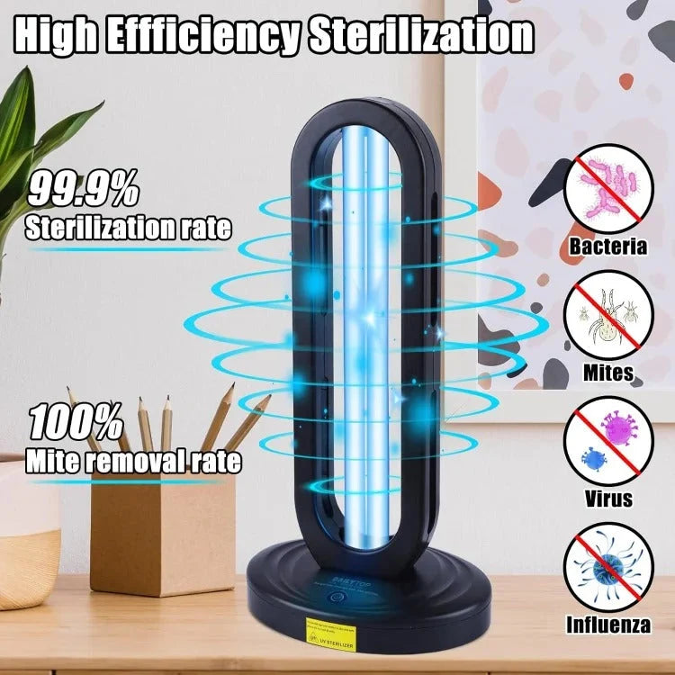 UV Sterilizer Lamp Remote Control 400 Sq Ft Chemical-Free