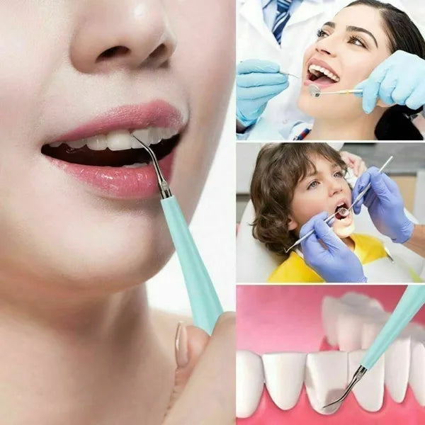 Ultrasonic Tooth Cleaner Metal Alloy Head & 12,000 VPM