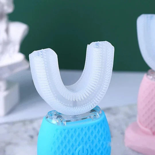 Ultrasonic Toothbrush U-Shaped Blue Light 5-Minute Clean