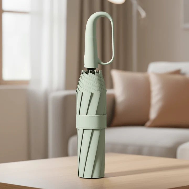 Umbrella Wind-Resistant Automatic Compact 12.6-Inch Folded Length