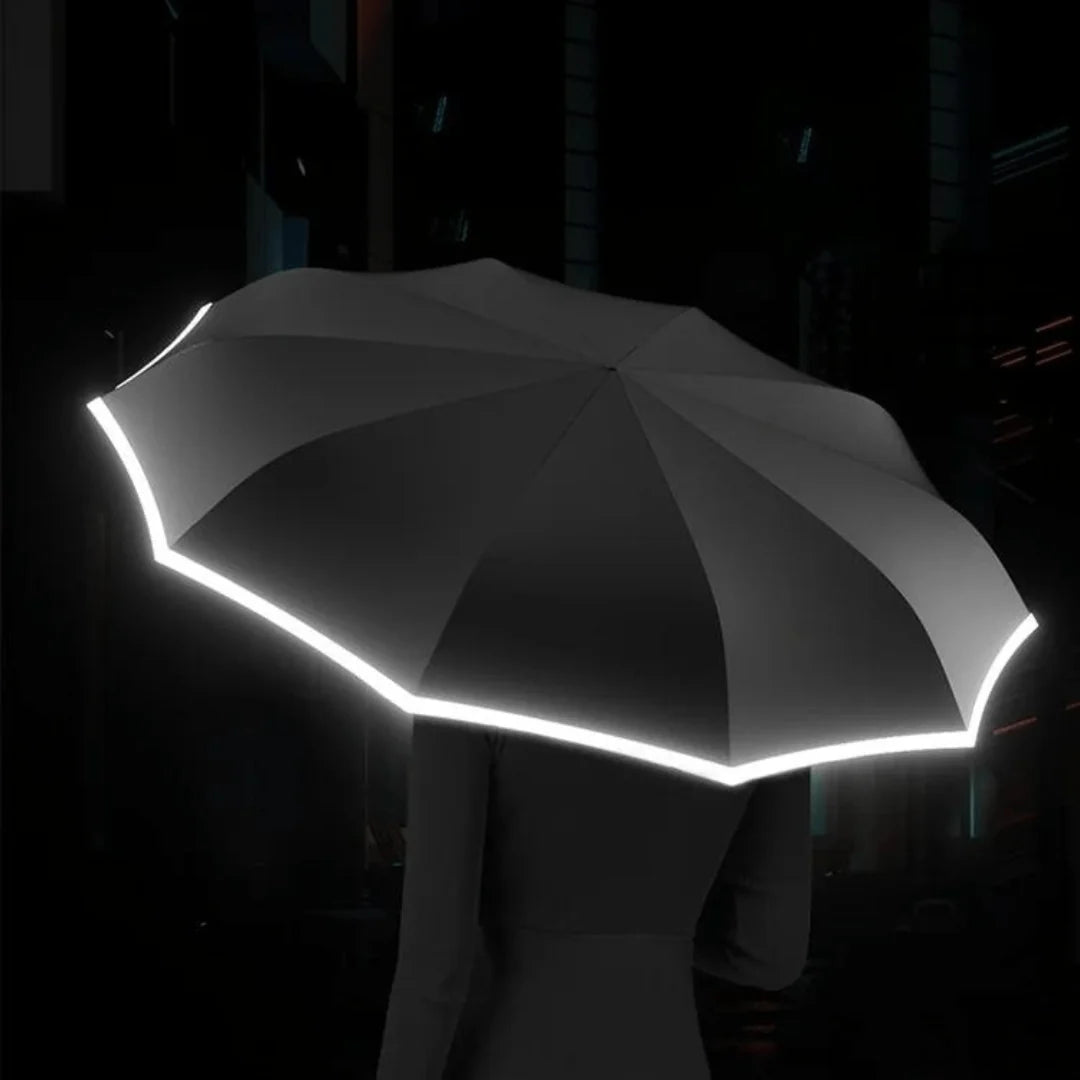 Umbrella Wind-Resistant Automatic Compact 12.6-Inch Folded Length