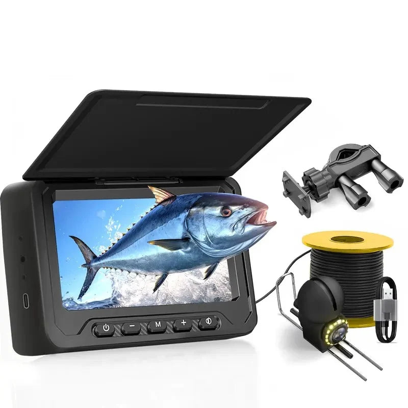 Underwater Fishing Camera 4.3 Inch HD IPS Night Vision