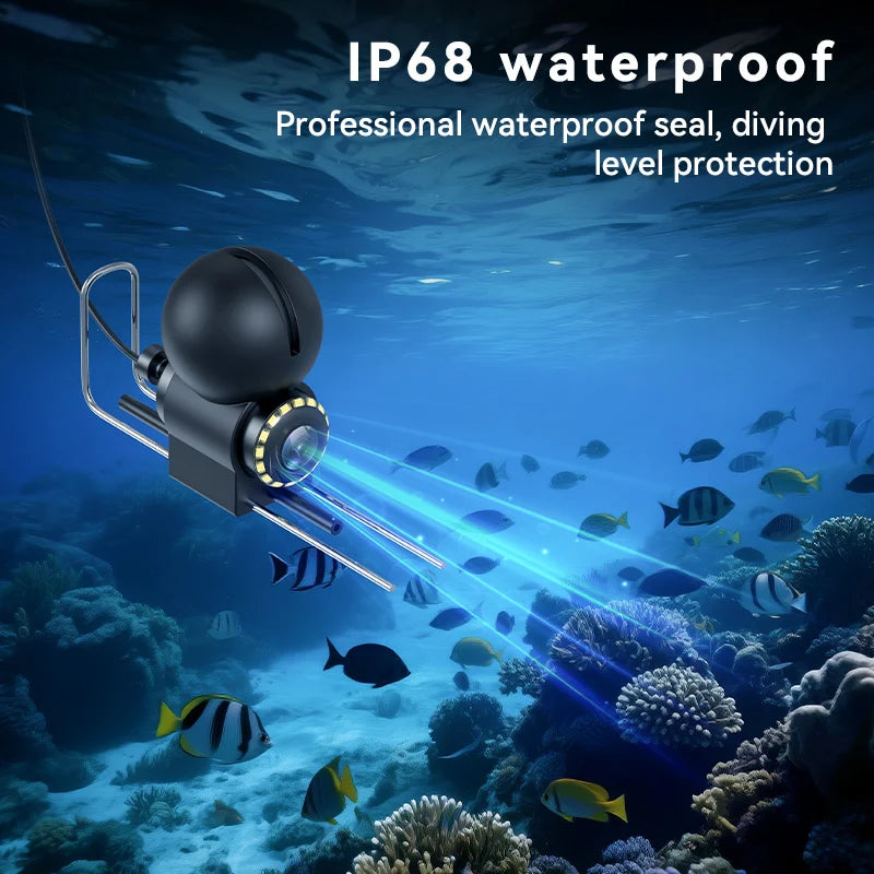 Underwater Fishing Camera 4.3 Inch HD IPS Night Vision