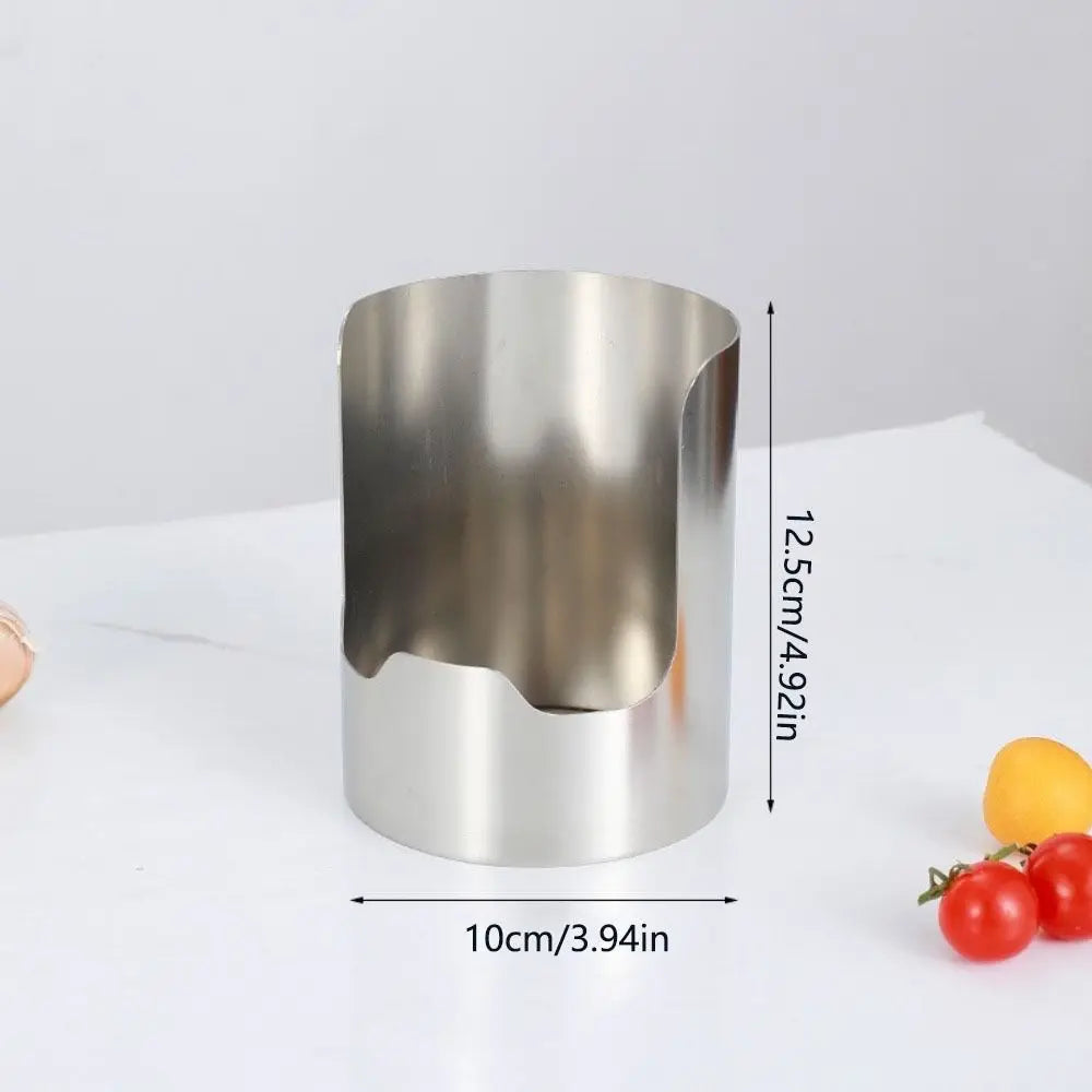 Utensil Rest Holder Stainless Steel Space-Saving Vertical Design