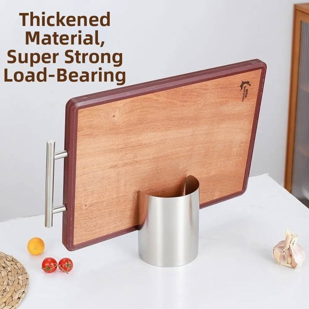 Utensil Rest Holder Stainless Steel Space-Saving Vertical Design
