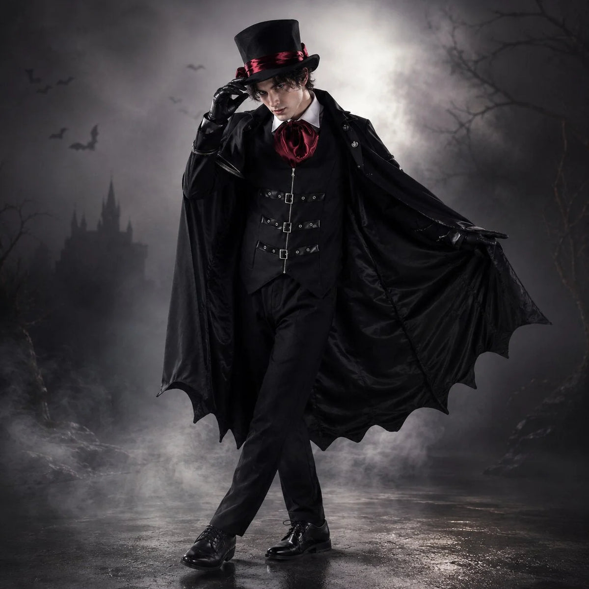 Vampire Costume Classic Halloween Design Men & Women
