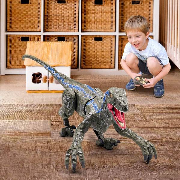 Velociraptor Toy Remote Control Walking & Growling