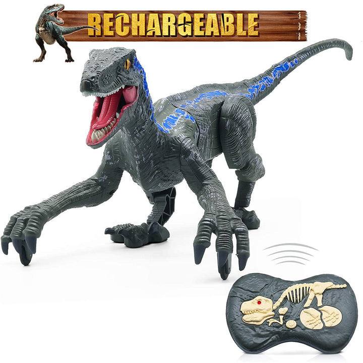 Velociraptor Toy Remote Control Walking & Growling