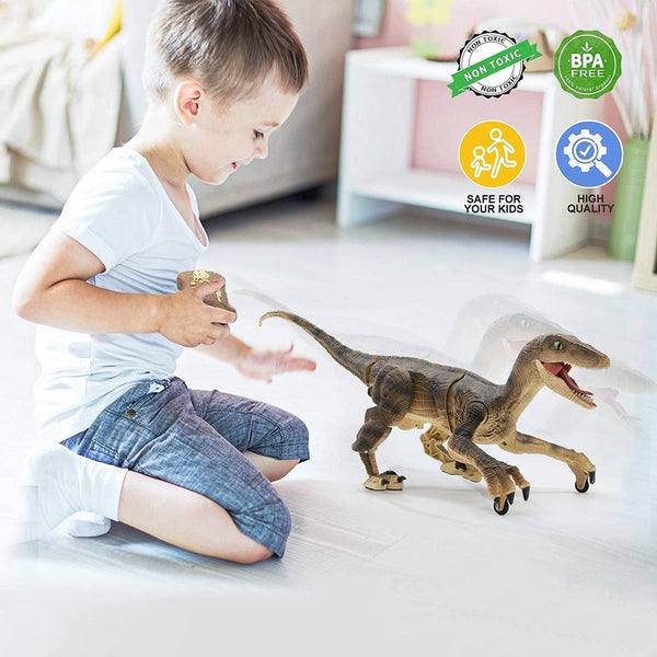 Velociraptor Toy Remote Control Walking & Growling