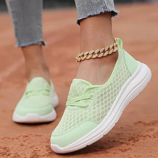 Walking Shoes Three-Zone Support Adaptive Cushioning Breathable Lightweight Upper