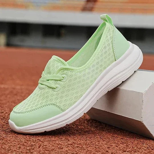 Walking Shoes Three-Zone Support Adaptive Cushioning Breathable Lightweight Upper