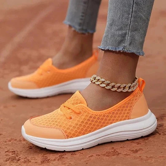 Walking Shoes Three-Zone Support Adaptive Cushioning Breathable Lightweight Upper