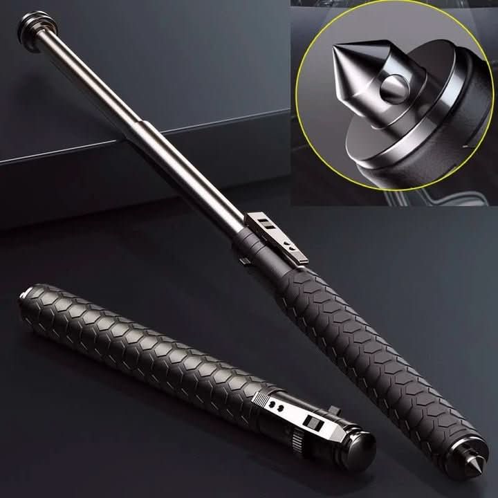 Walking Stick Automatic Folding Anti-Slip Grip