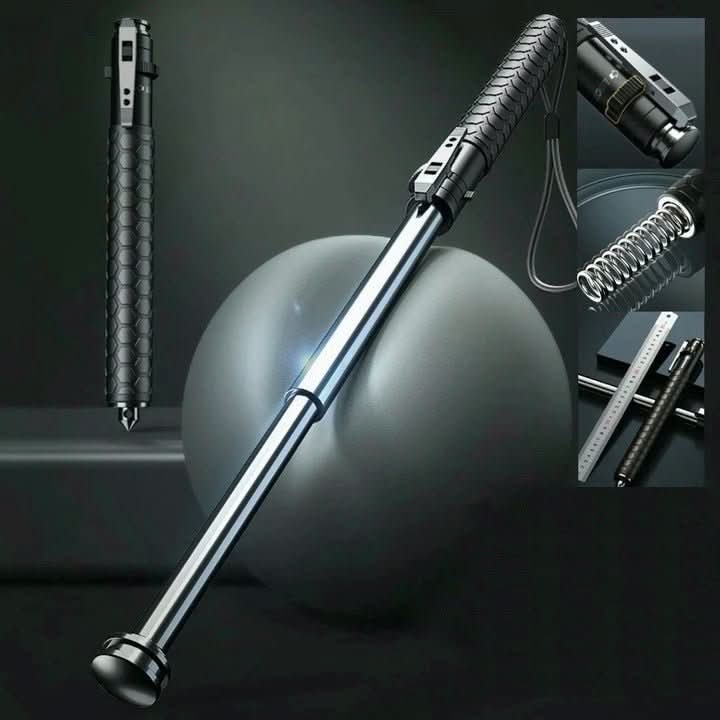 Walking Stick Automatic Folding Anti-Slip Grip