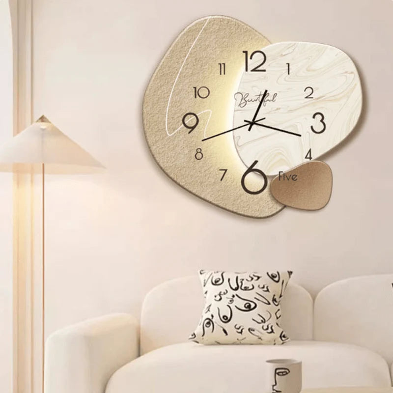Wall Clock Silent Movement Scandinavian Design