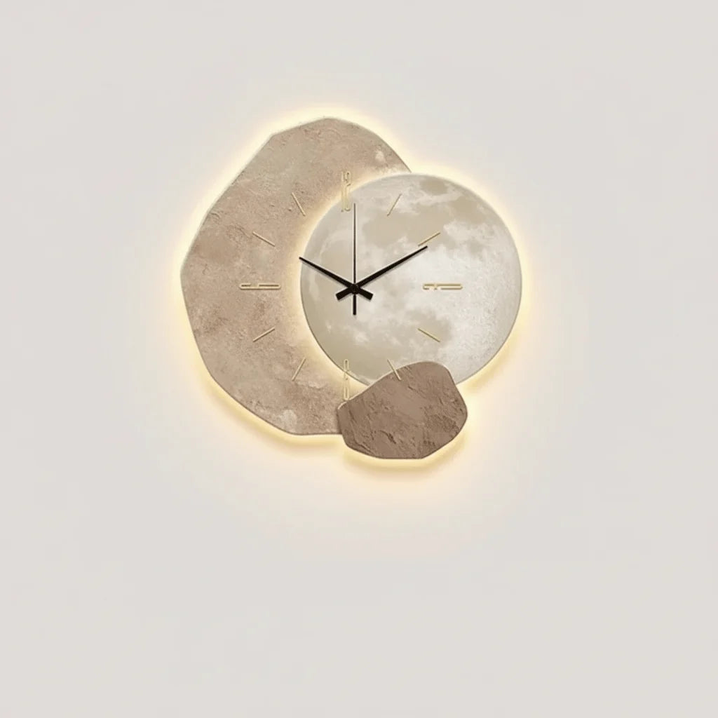 Wall Clock Silent Movement Scandinavian Design