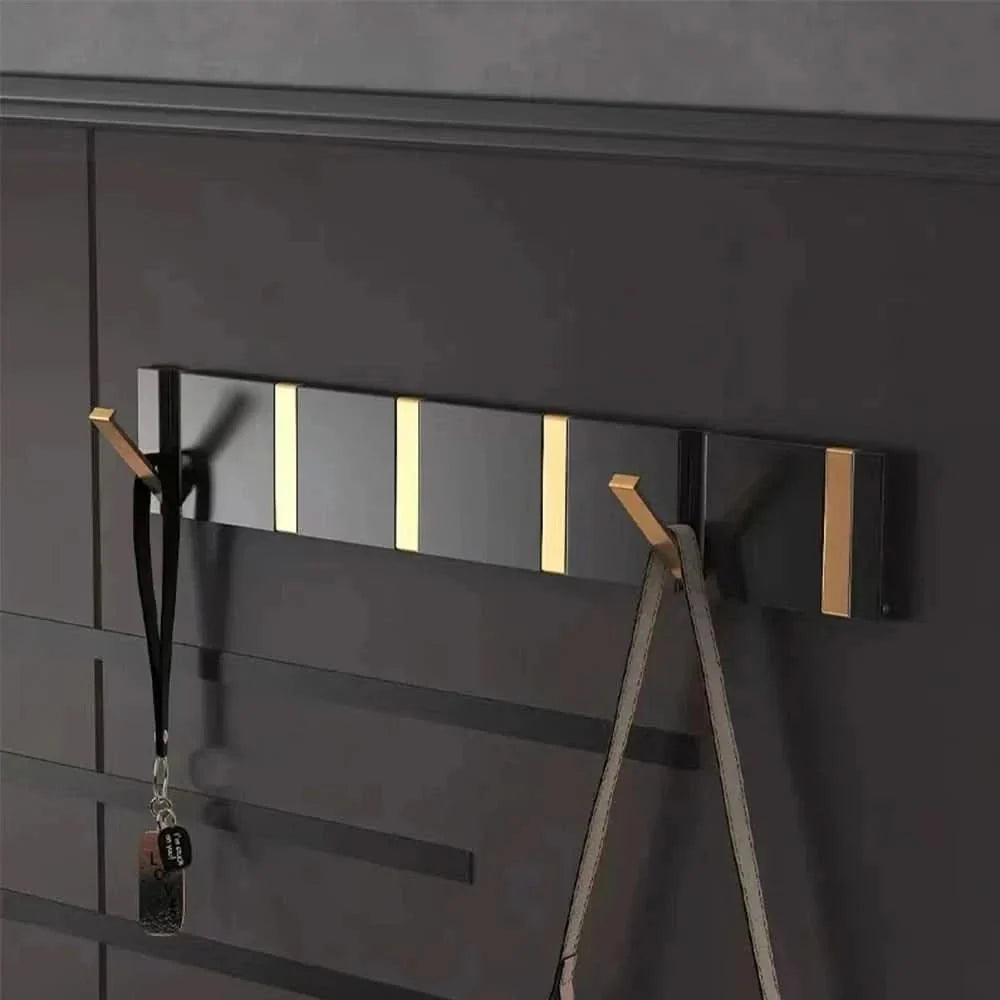 Wall Hook Rail Foldable Space-Saving Aluminum