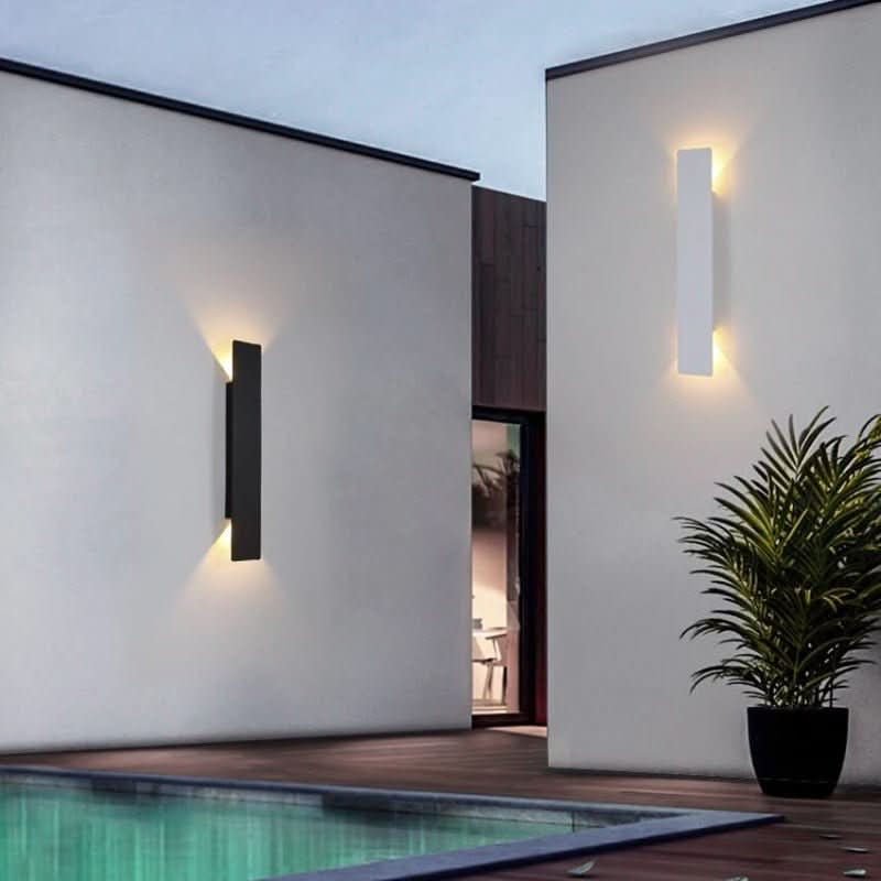 Wall Light Cylindrical LED Metal & Acrylic