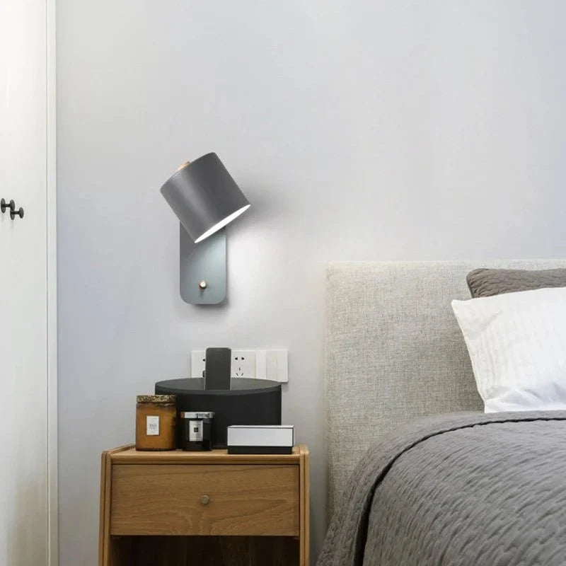 Wall Light Minimalist Space-Saving Hardwired Installation