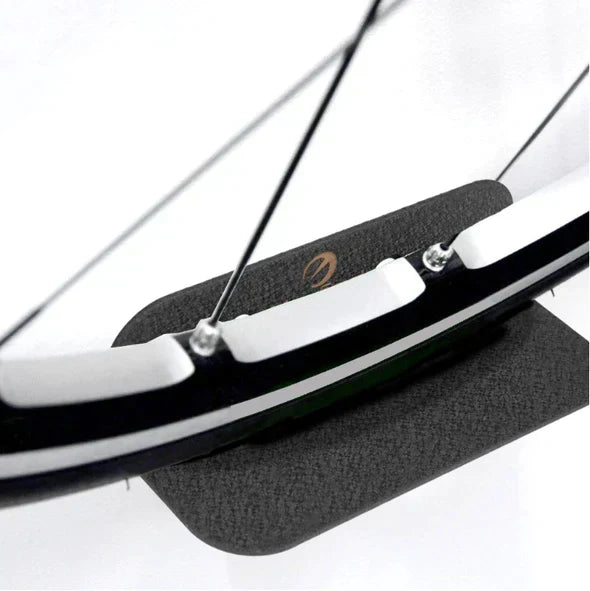 Wall-Mounted Bike Rack Coated Steel Space-Saving 150 lb Capacity