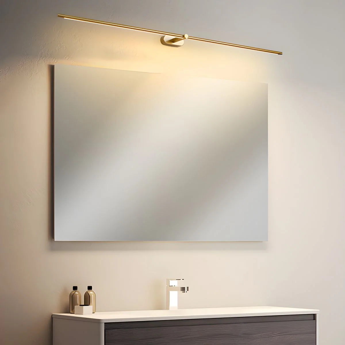 Wall Sconce Slim USB Rechargeable 3-Color Dimmable LED