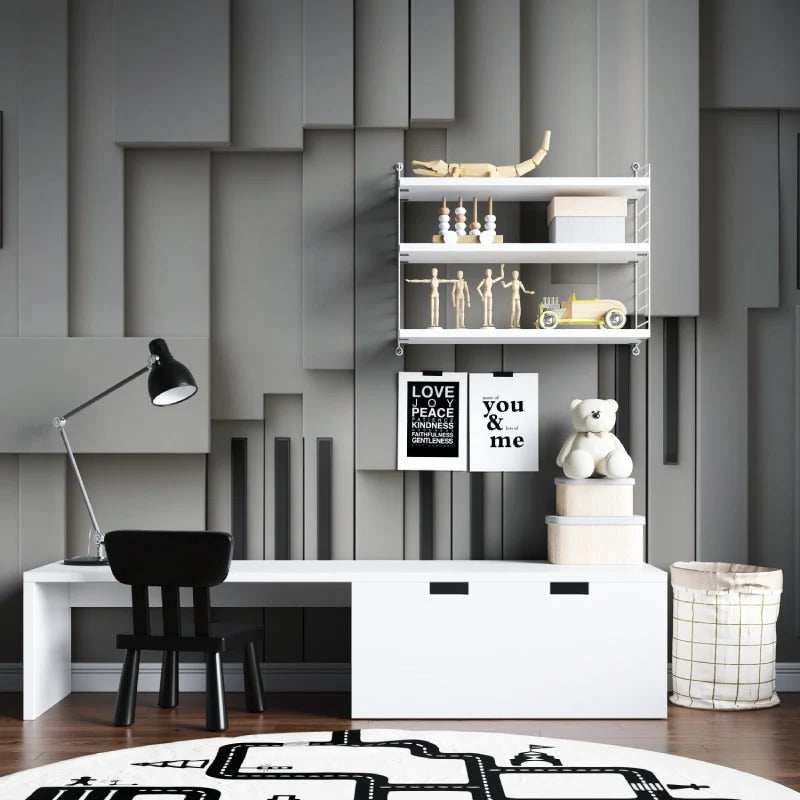 Wallpaper 3D Geometric Depth Effect