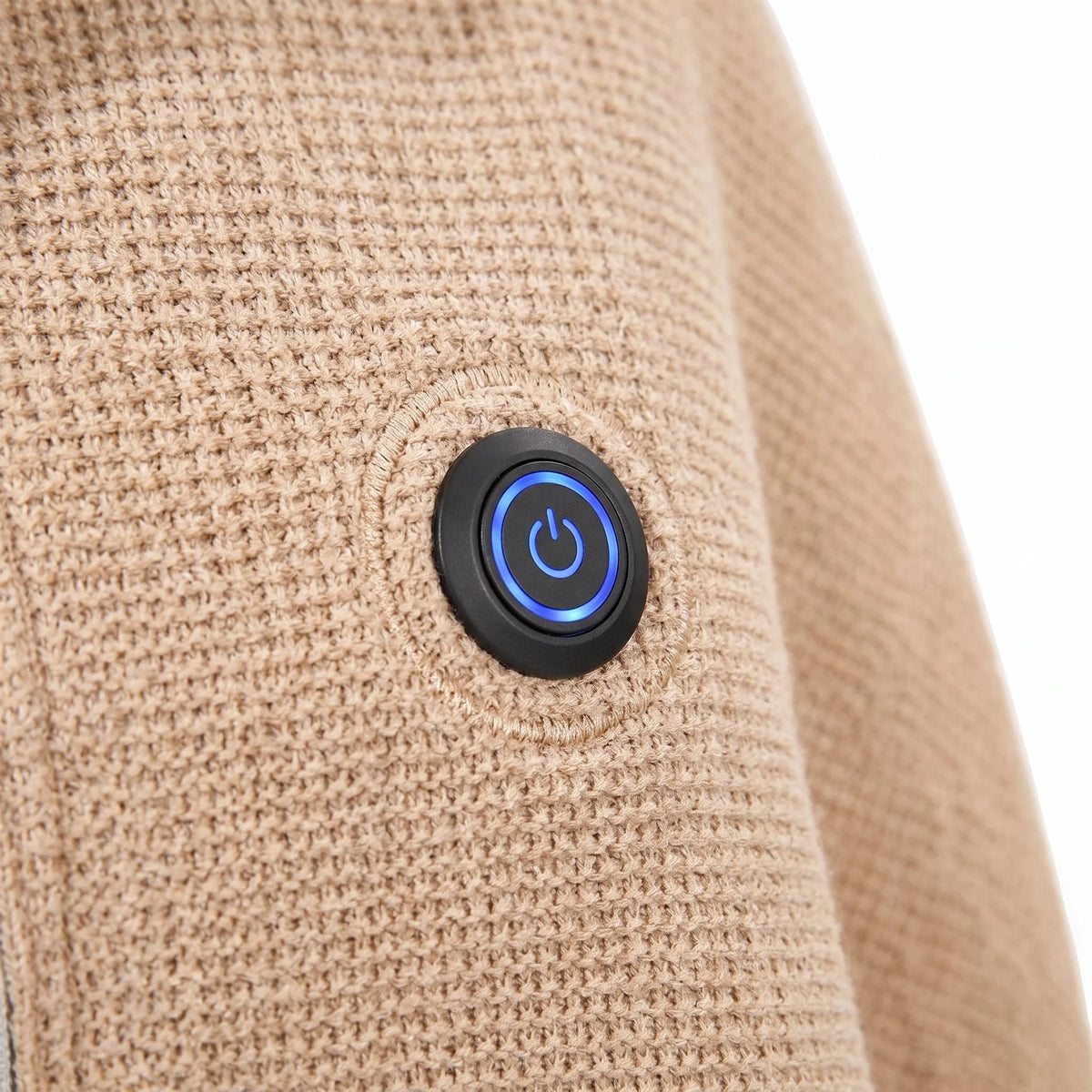 Wearable Heated Blanket USB-Powered Fleece-Lined 8 Heating Zones