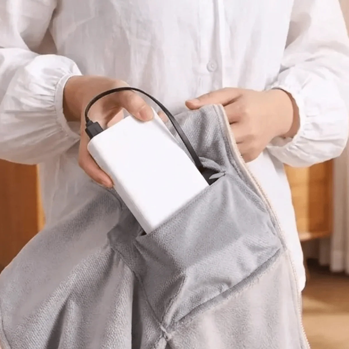 Wearable Heated Blanket USB Powered Three Heat Levels